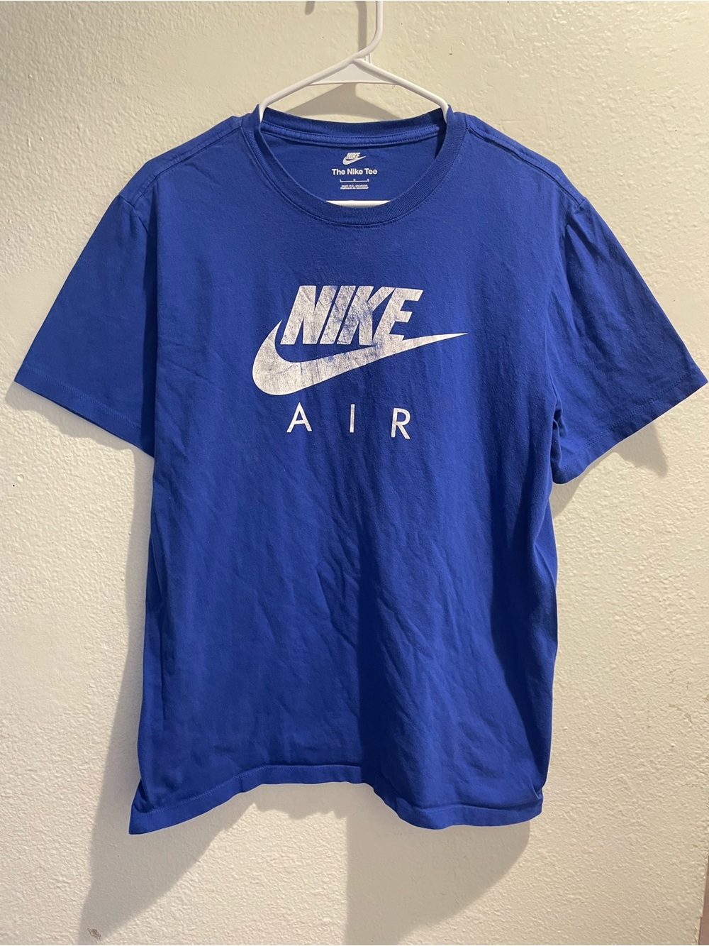 Nike The Nike Tee Kids Large L Royal Blue Short Sleeve Athletic T Shirt